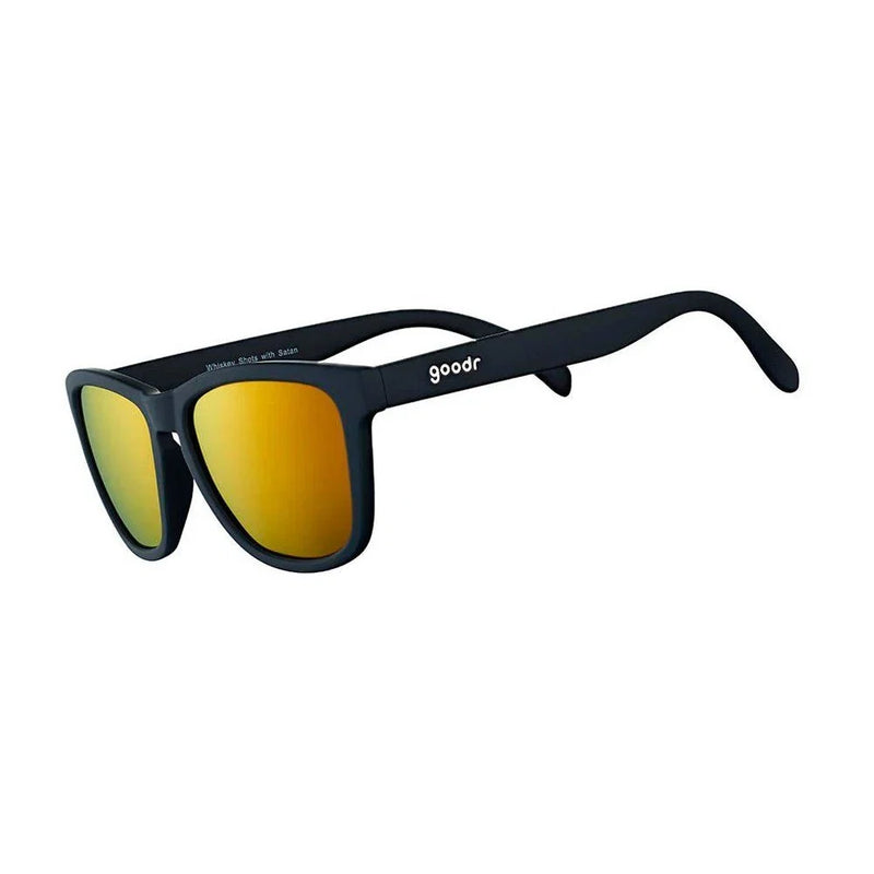 Eastern Outer Natalia sunglasses with zebrawood frames, featuring sleek design and dark tinted lenses.
