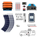 ACOPOWER Flexible RV Solar System – Lithium Battery & MPPT Off-Grid Kit - OVERLANDERS Outfitter