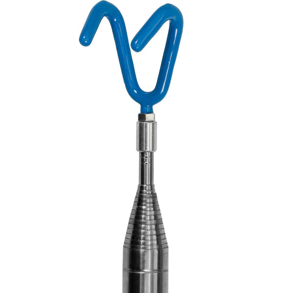 In The Bag Disc Golf Company Disc Retriever with a claw design for easy disc pickup, shown in a close-up image.
