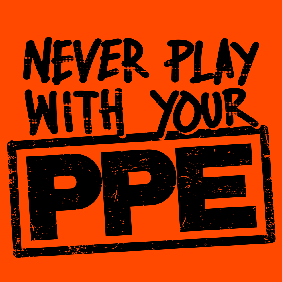 Never Play With Your PPE - Safety Yellow Hoodie - OVERLANDERS Outfitter