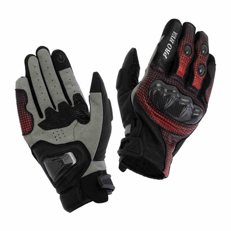Bean's Moto Booth HVA™Tactical All-Season motorcycle riding gloves with reinforced palms and adjustable wrist straps.