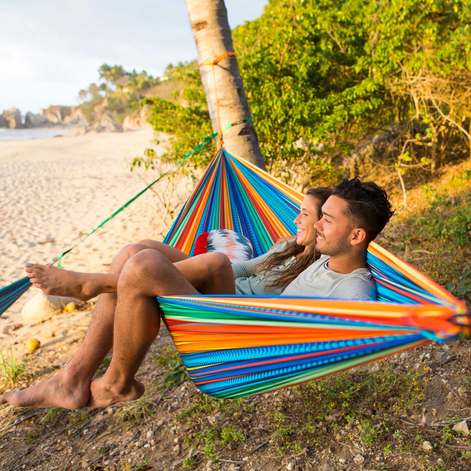 Double Deluxe Hammock with Suspension Straps | Prints - OVERLANDERS Outfitter