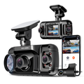 Rexing R4 dash cam featuring four channels, 1080p resolution, Wi-Fi, and GPS for comprehensive vehicle coverage.