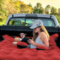 5.5-6.5ft Full Size Truck Bed Air Mattress Red - OVERLANDERS Outfitter
