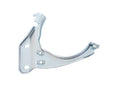 GoWesty Muffler Saddle Syncro mounted on vehicle exhaust system, durable metal bracket for secure muffler support.