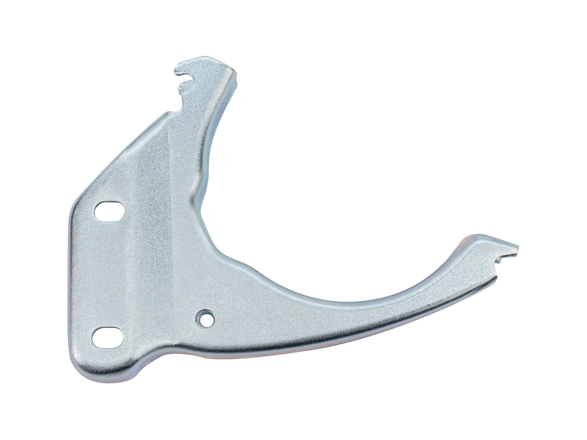 GoWesty Muffler Saddle Syncro vehicle part, showing the metal bracket with mounting holes for exhaust system support.