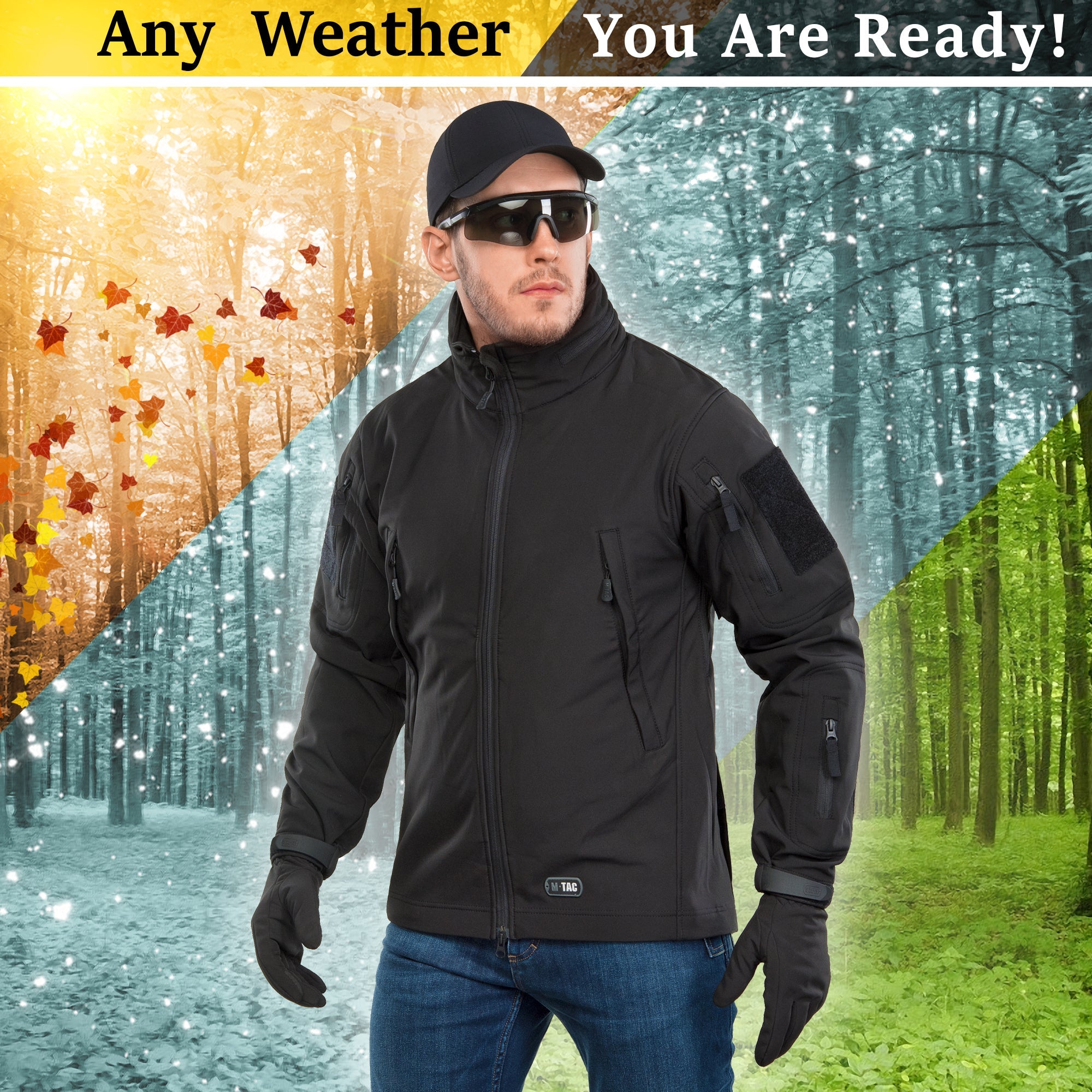 M‑Tac Softshell Tactical Jacket - We The Collective