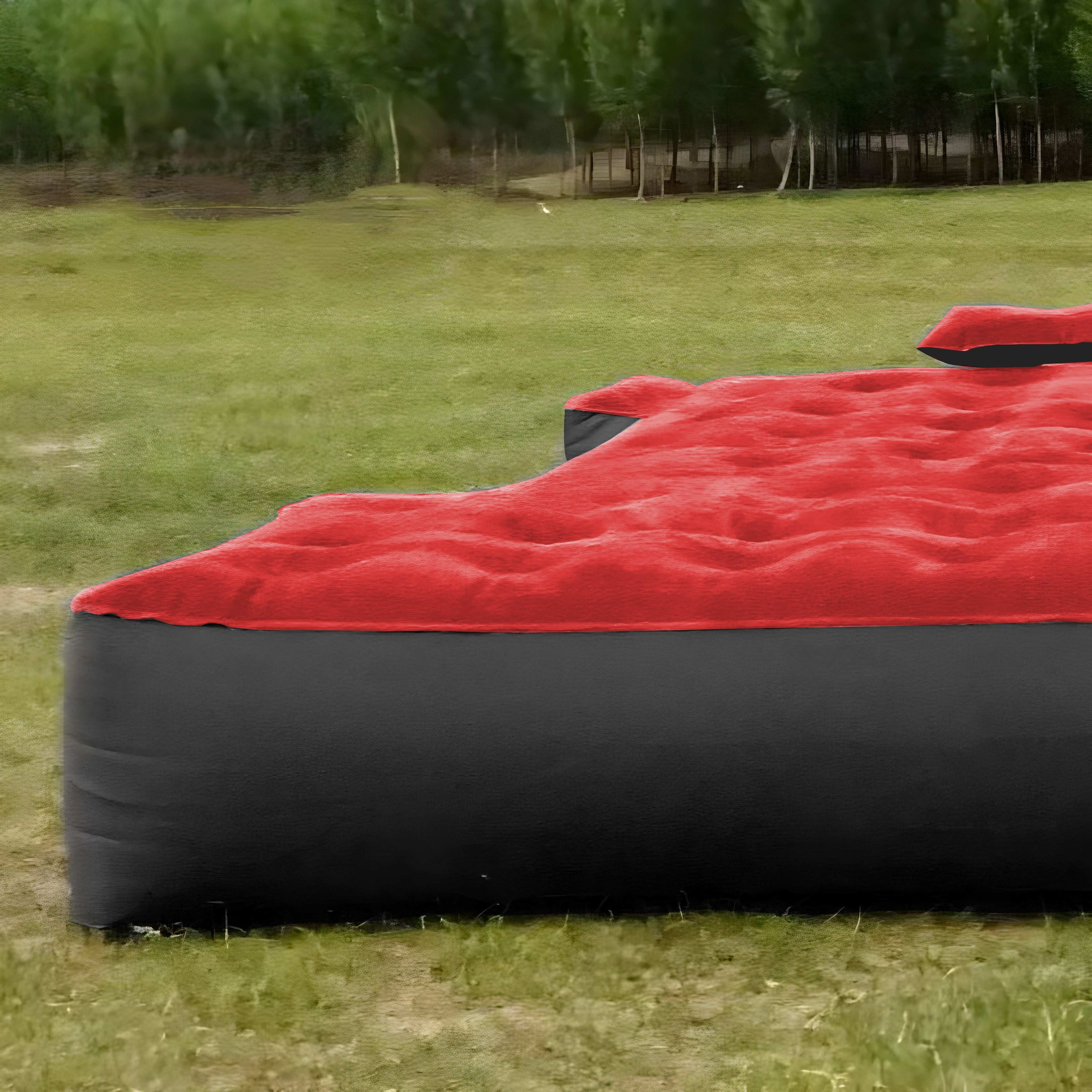 5.5-6.5ft Full Size Truck Bed Air Mattress Red - OVERLANDERS Outfitter