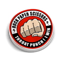 Throat Punch Hardhat Sticker - OVERLANDERS Outfitter