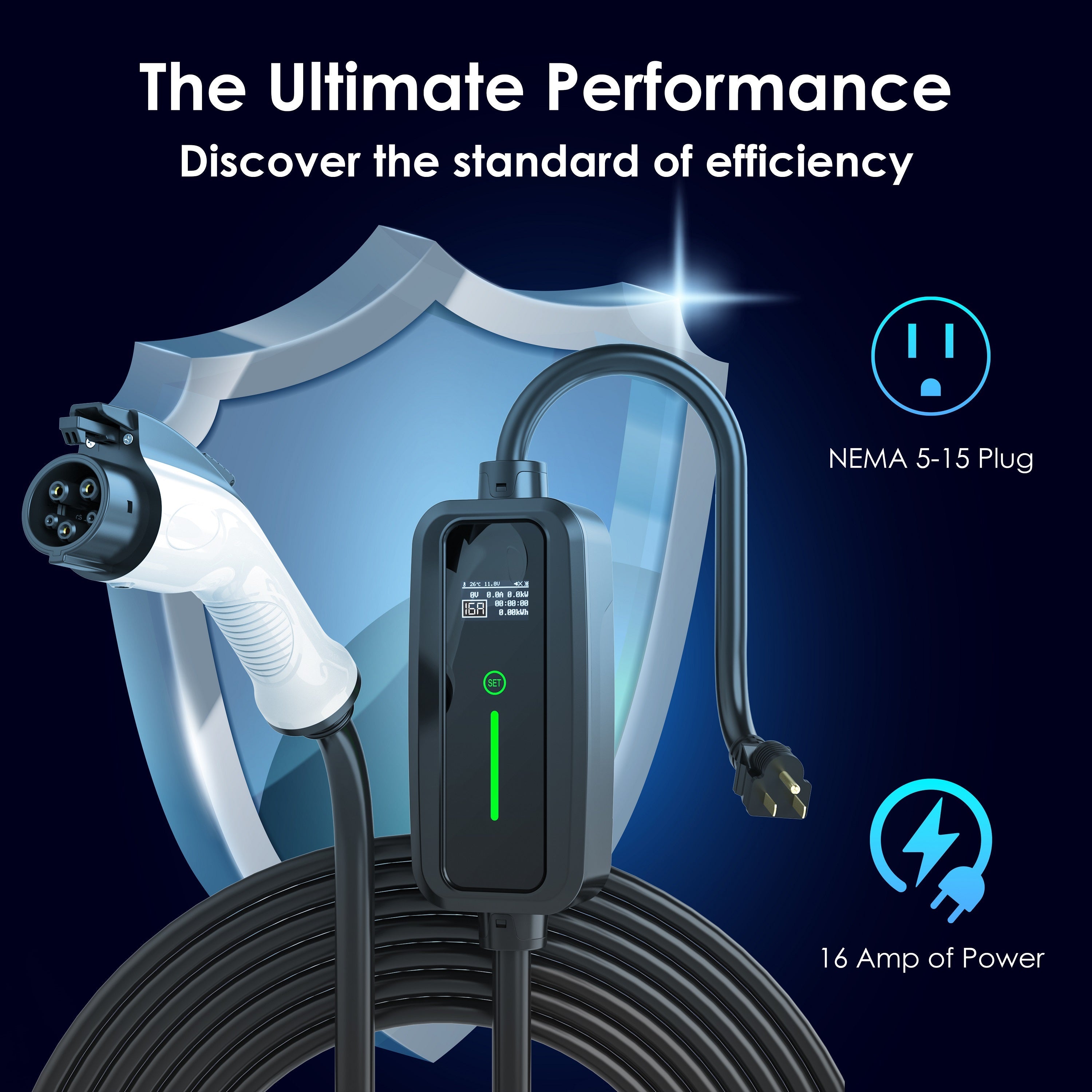 J1772 32A Portable Charger - We The Collective