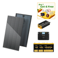 BougeRV 12V 600W High Watt Rigid Solar System Kit - OVERLANDERS Outfitter
