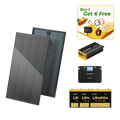 BougeRV 12V 600W High Watt Rigid Solar System Kit - OVERLANDERS Outfitter