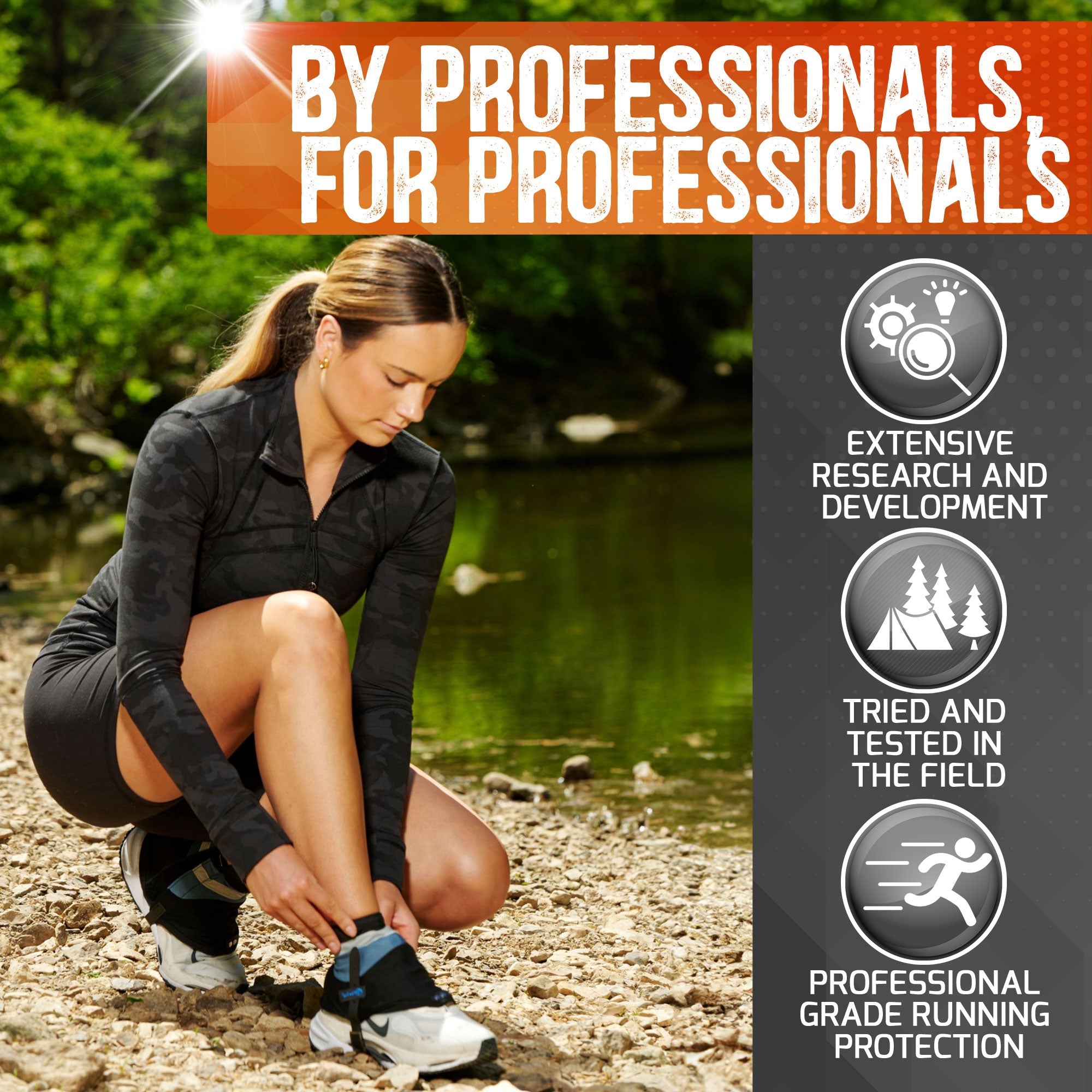 Pike Trail Low Cut Running Thru-Hiker Gaiters - OVERLANDERS Outfitter