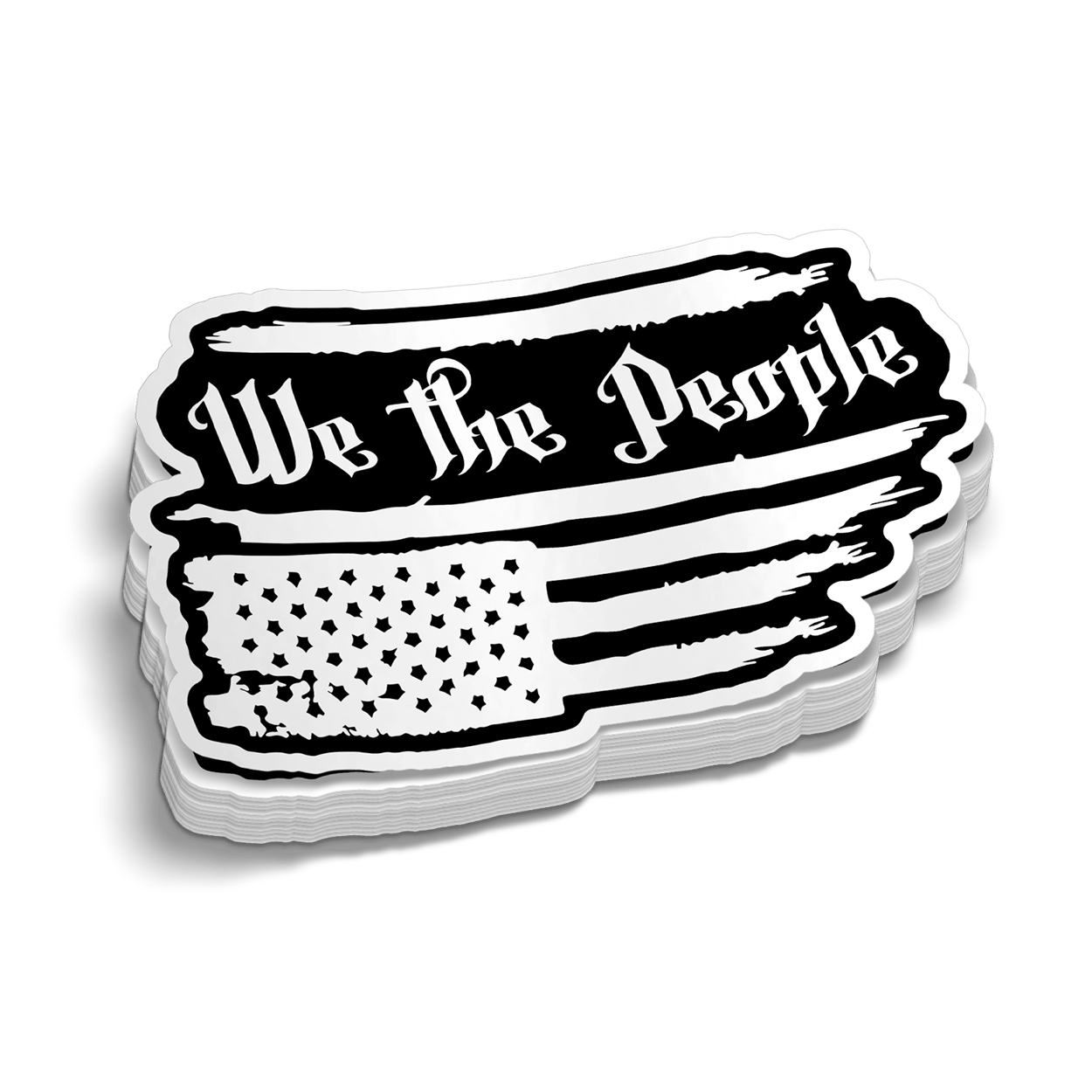 We The People Hard Hat Decal - OVERLANDERS Outfitter