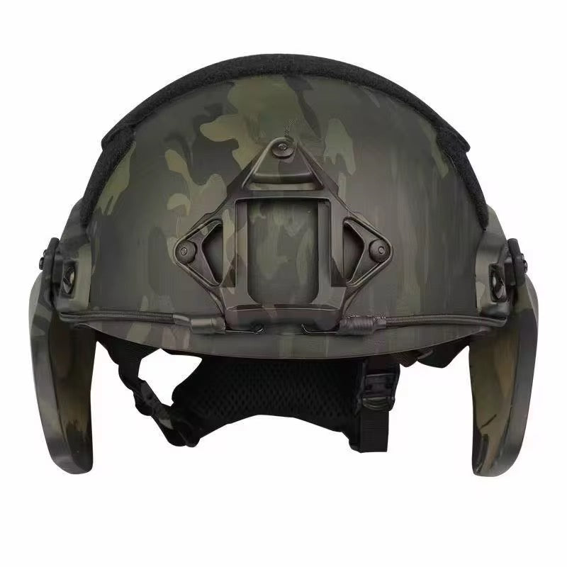 “Ear Armor” Attachable Side Helmet Protection for High Cut Helmet: Tested to LEVEL IIIA - OVERLANDERS Outfitter