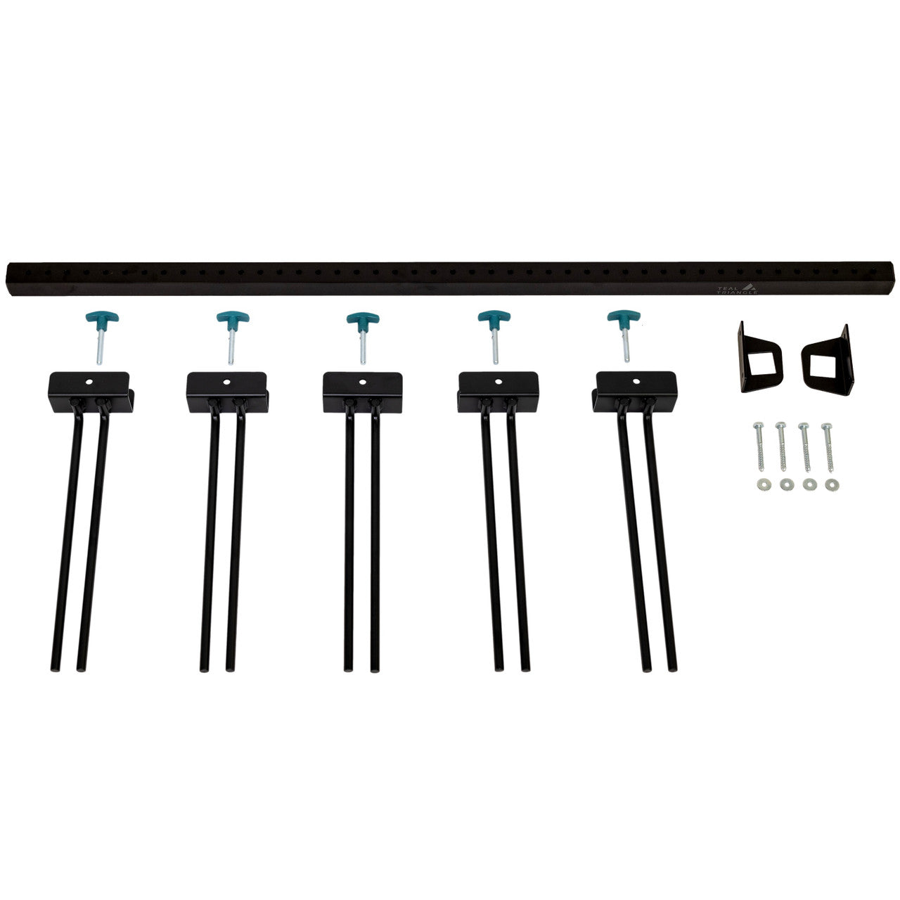 Solitude Ski Rack | Adjustable Wall Storage System | Holds 10 Pairs of Skis - OVERLANDERS Outfitter