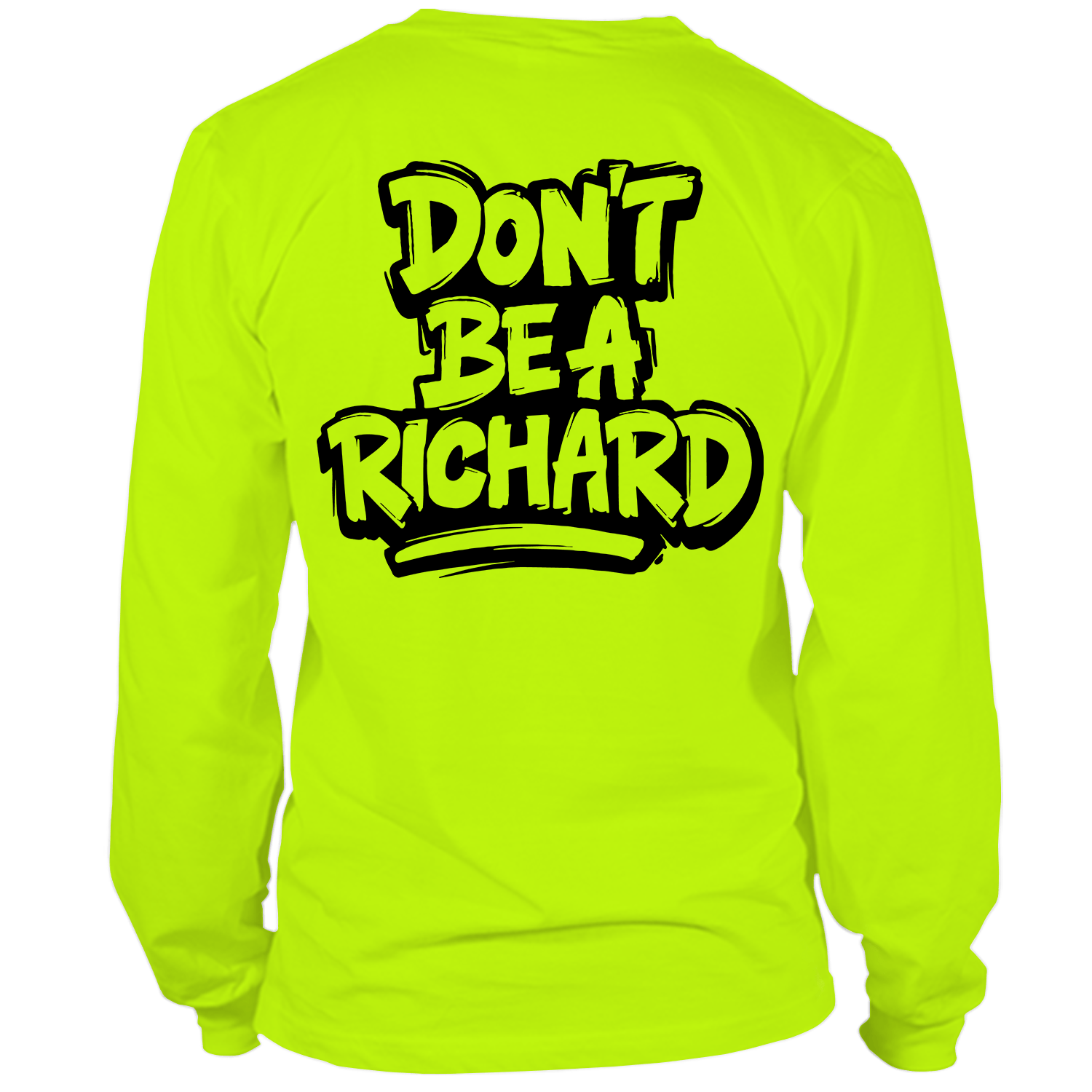 Richard - Long Sleeve Safety Yellow Hi-Vis T-Shirt - OVERLANDERS Outfitter