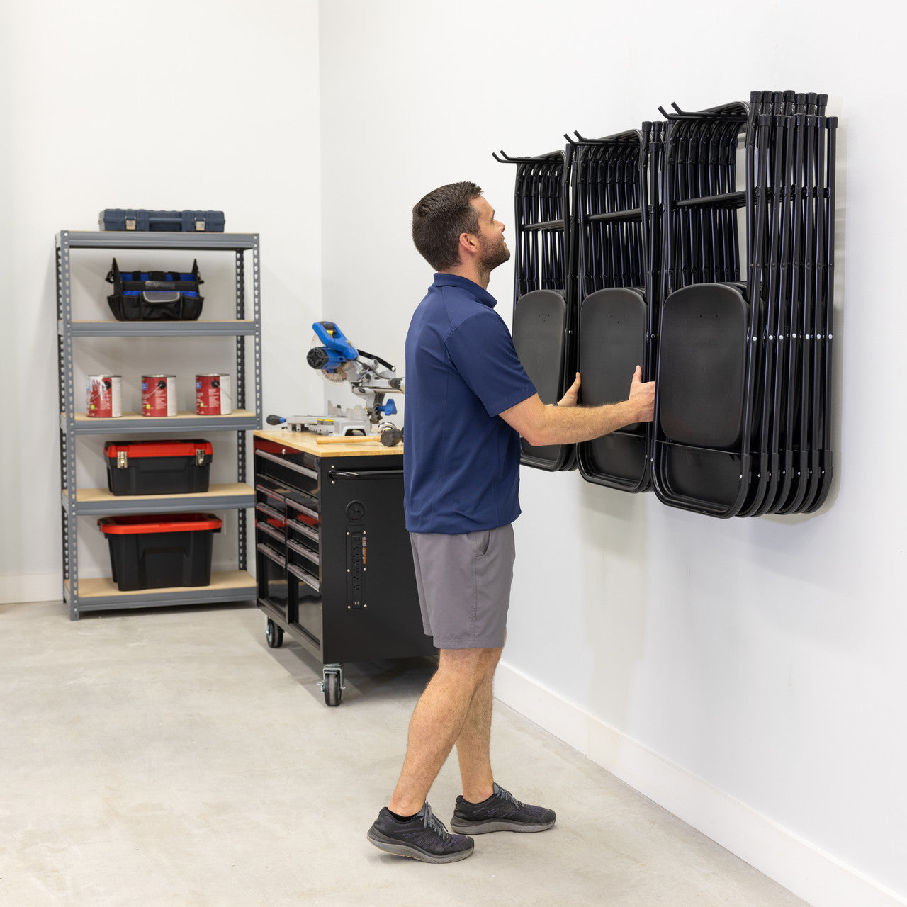 Chair Rack | G-Chair | Adjustable Wall Storage System | Holds 300 lbs - OVERLANDERS Outfitter