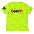 Send It - Safety Yellow T-Shirt - OVERLANDERS Outfitter