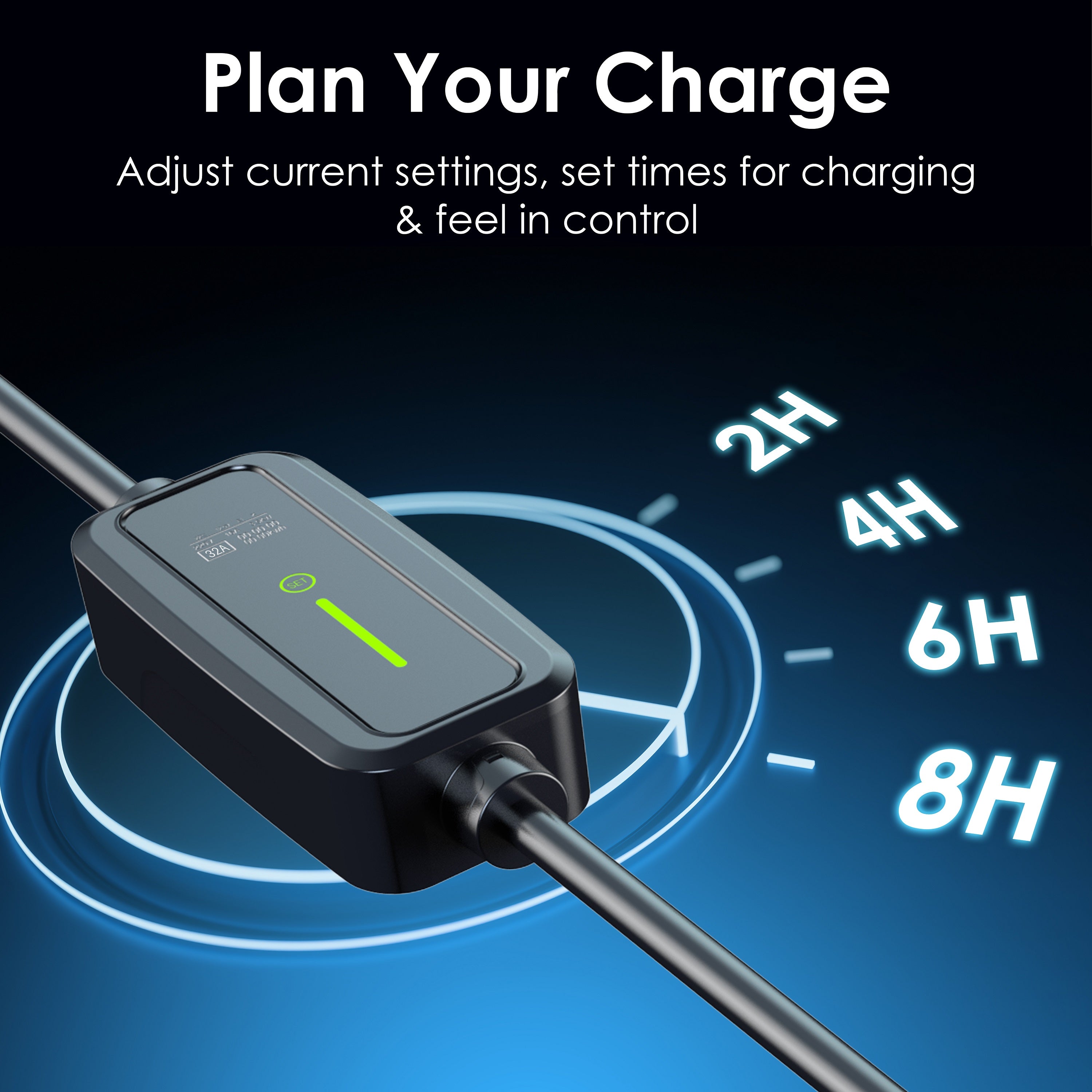 J1772 32A Portable Charger - We The Collective