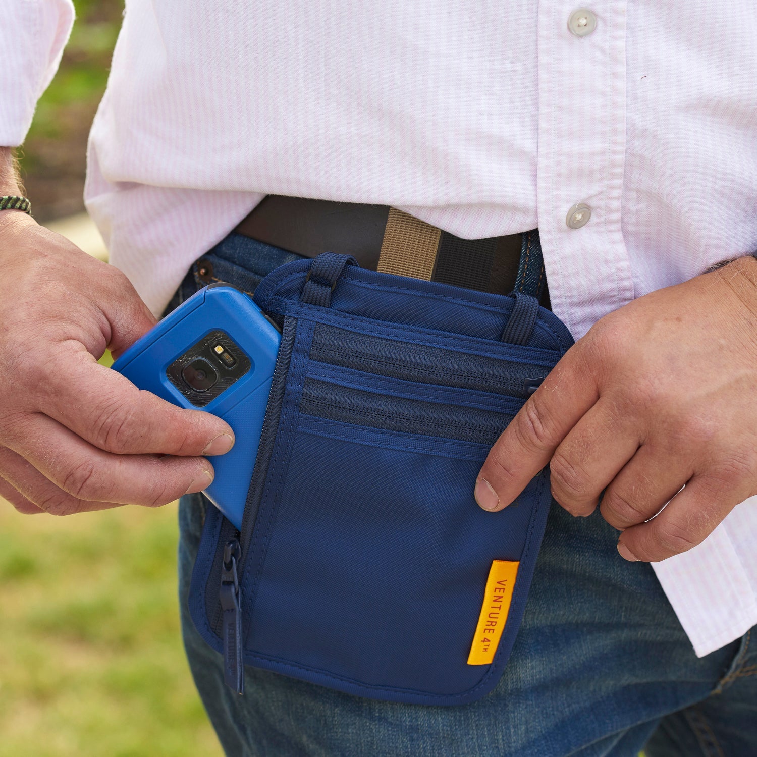 Slim Minimalist Design Travel Neck Wallet - OVERLANDERS Outfitter