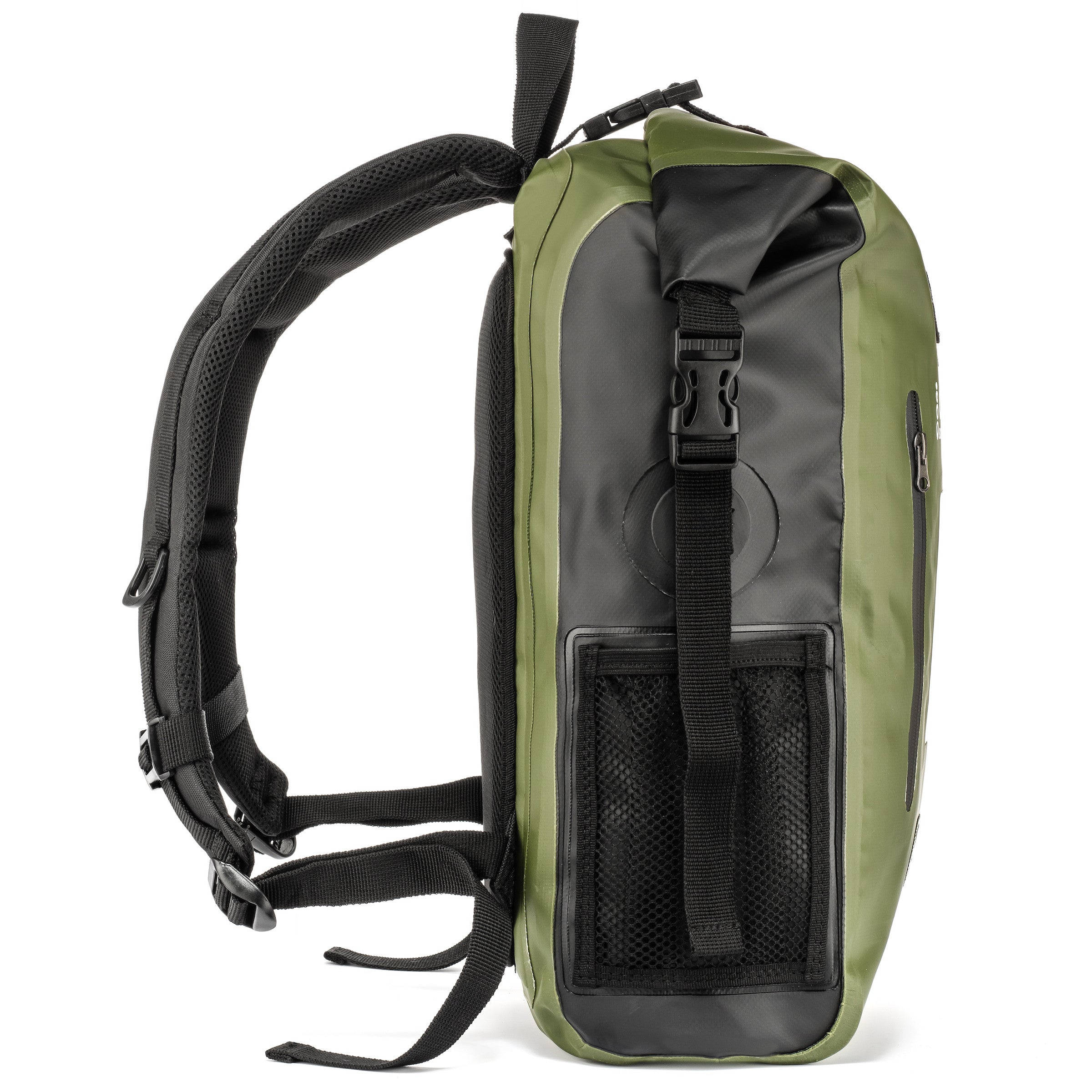 COR Surf 25L waterproof dry backpack with adjustable straps, roll-top closure, and durable waterproof material for outdoor adventures.