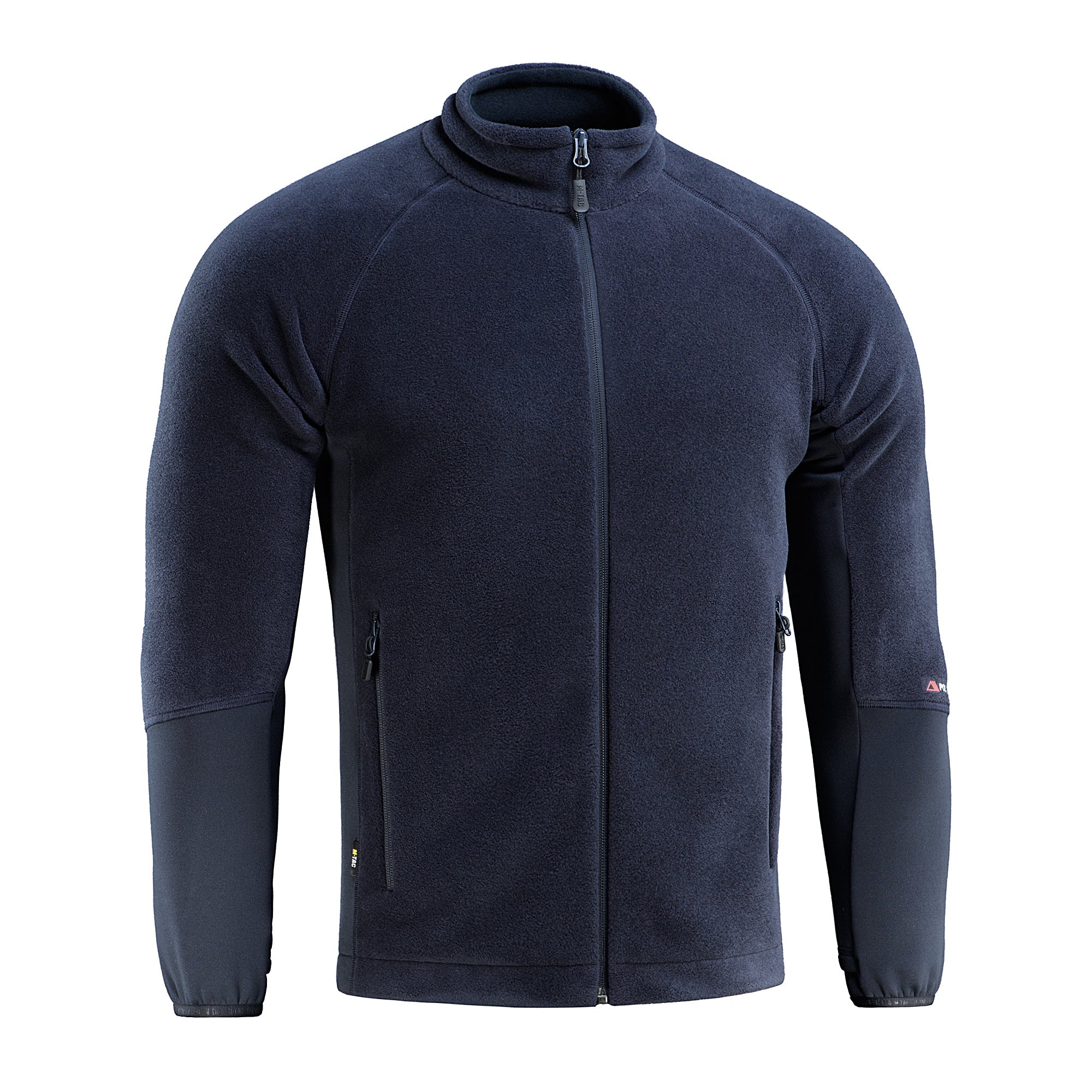 M-TAC Polartec fleece jacket in dark color, featuring a zip-up front and comfortable fit for outdoor activities.
