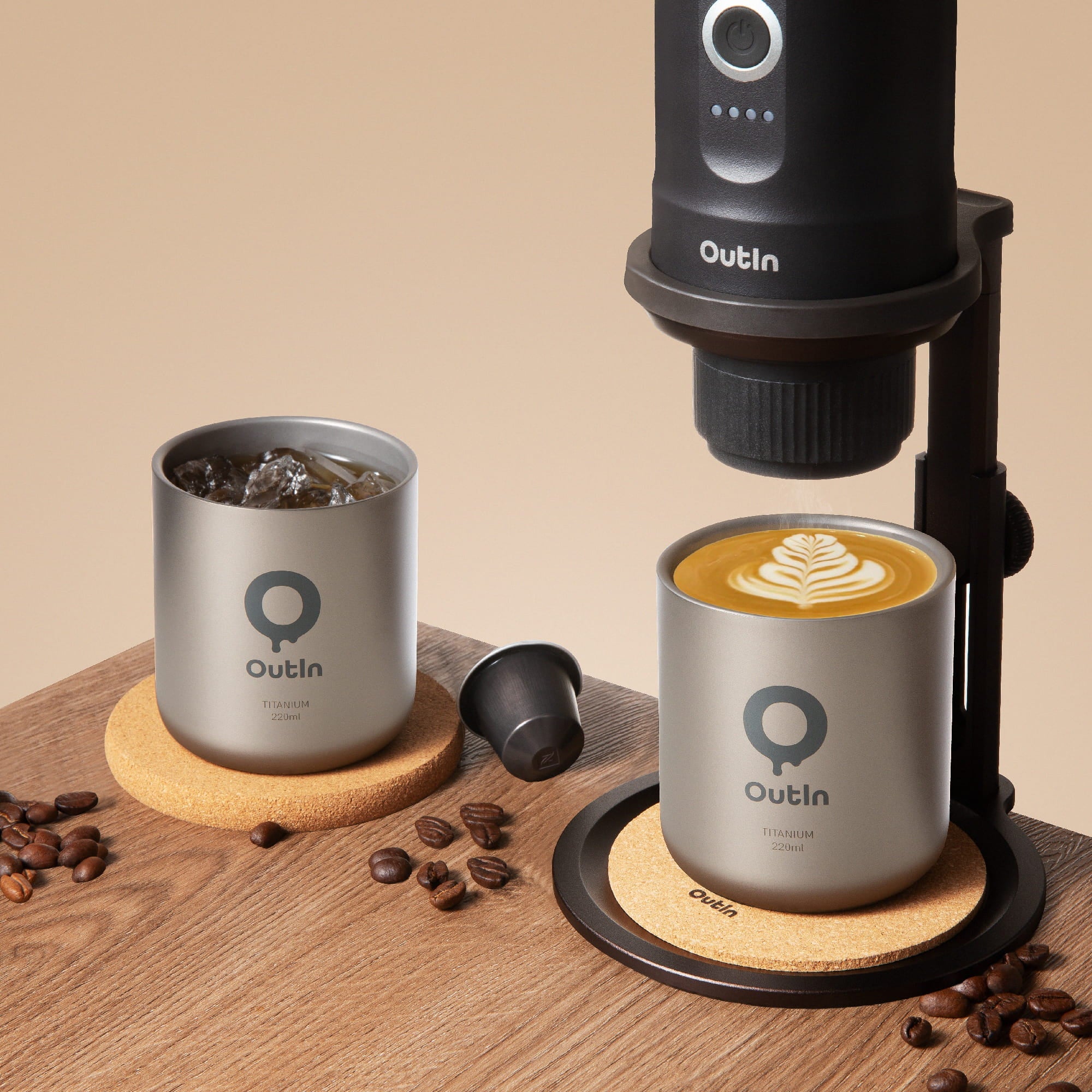 Titanium Coffee Cup - OVERLANDERS Outfitter