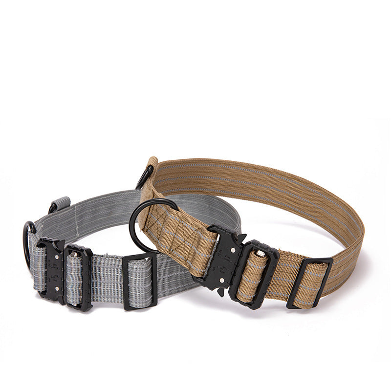 Tactical Dog Collar tactical yet stylish- Only the best for a Tactical Pup - OVERLANDERS Outfitter