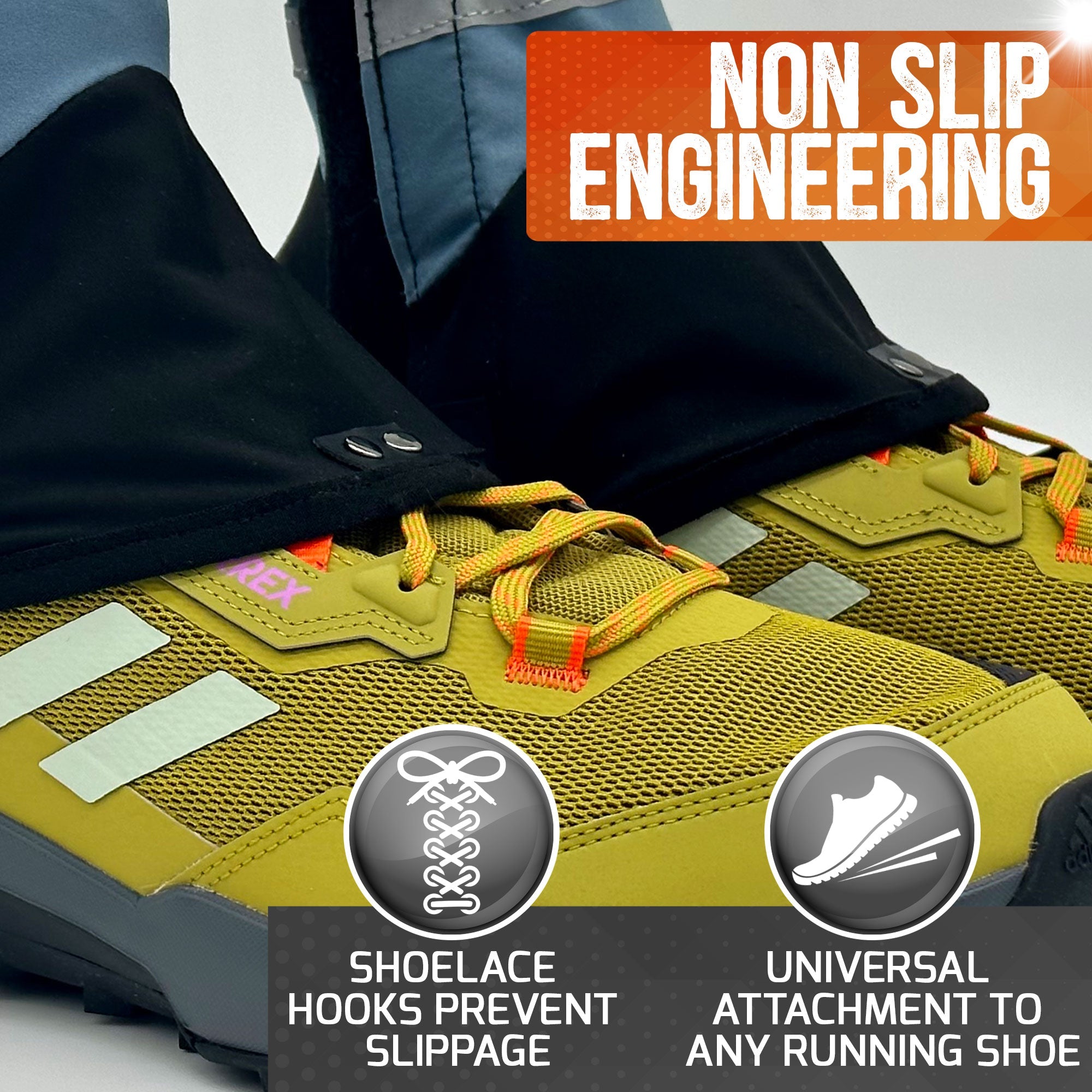 Pike Trail Low Cut Running Thru-Hiker Gaiters - OVERLANDERS Outfitter