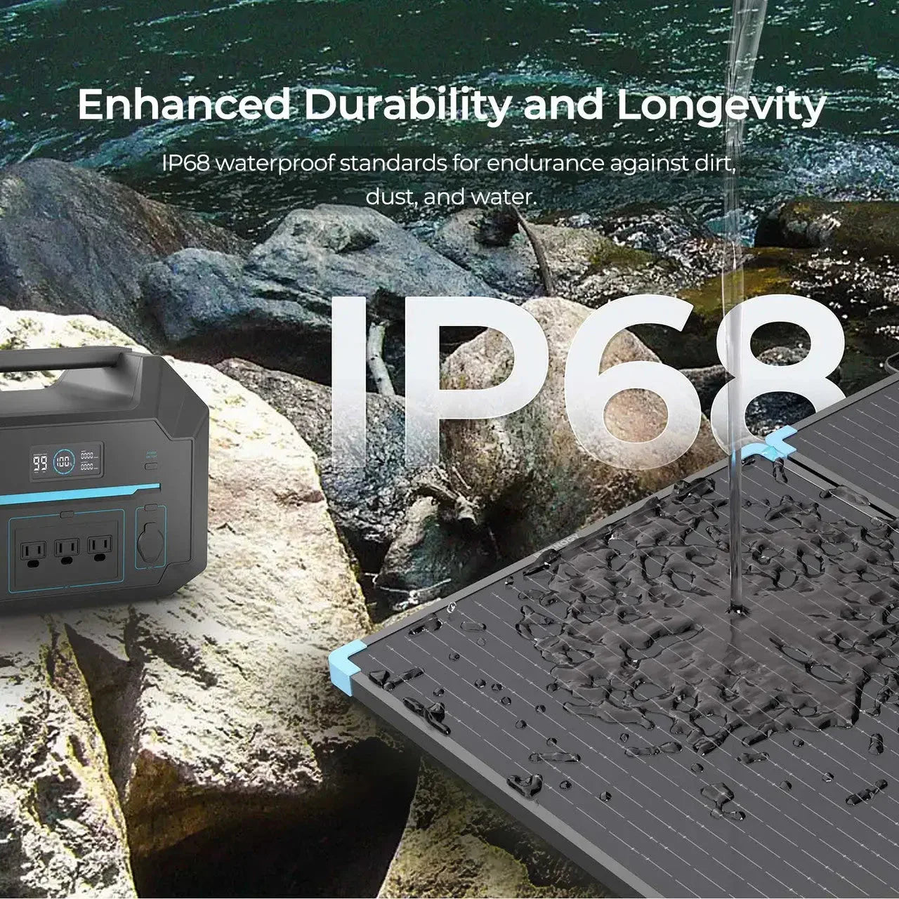Solar Suitcase 220W Lightweight Portable Solar Panel - We The Collective