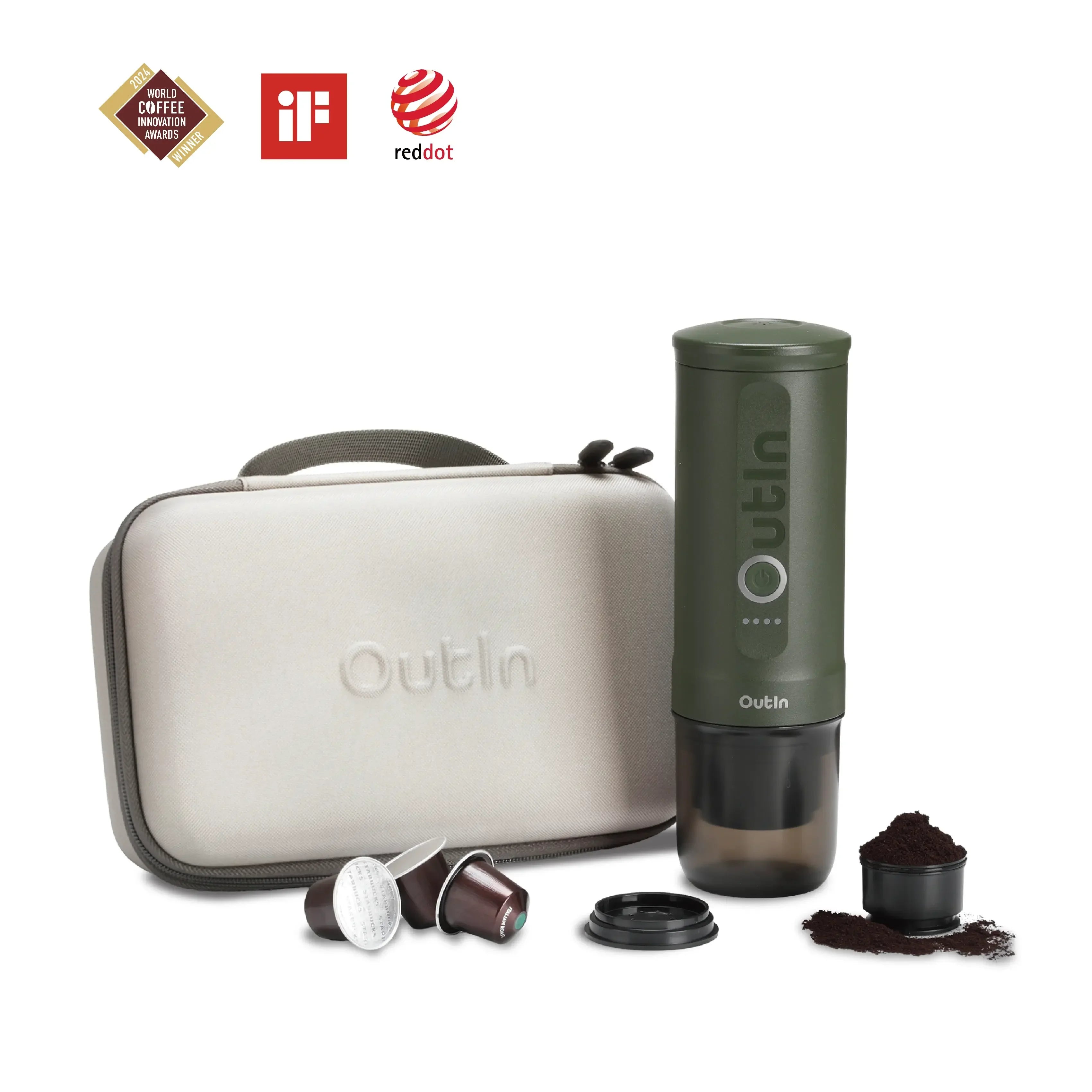 Traveler Espresso Gift Set (Forest Green) - OVERLANDERS Outfitter