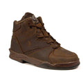 Tan Roper Horseshoe men's leather suede hiking boot with sturdy sole and ankle support, designed for outdoor adventures.