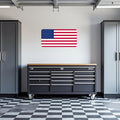 Old Glory Garage Wall Decal - OVERLANDERS Outfitter