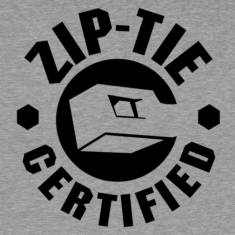 Zip Tie - Safety Yellow T-Shirt - OVERLANDERS Outfitter