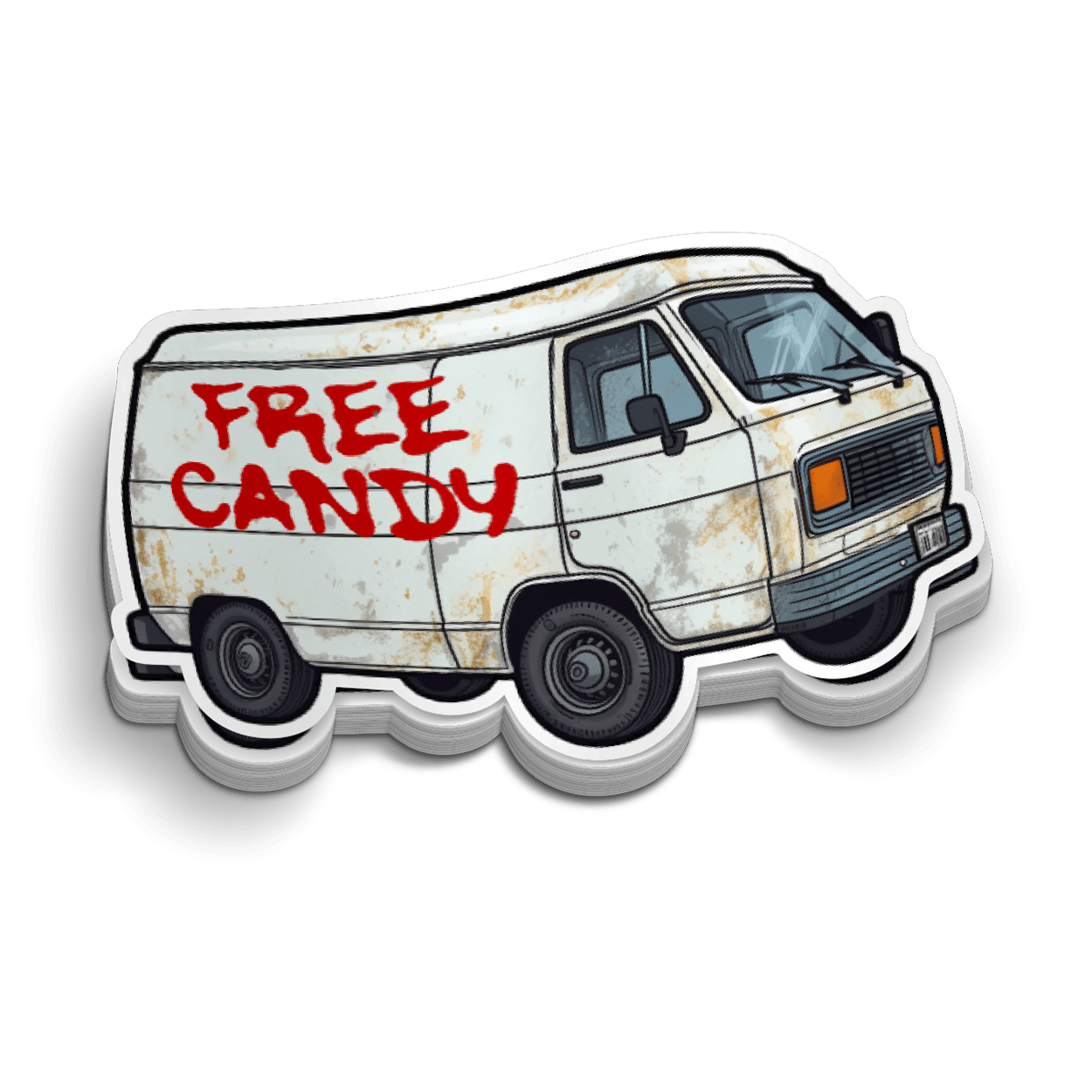 Free Candy Hard Hat Decal - OVERLANDERS Outfitter