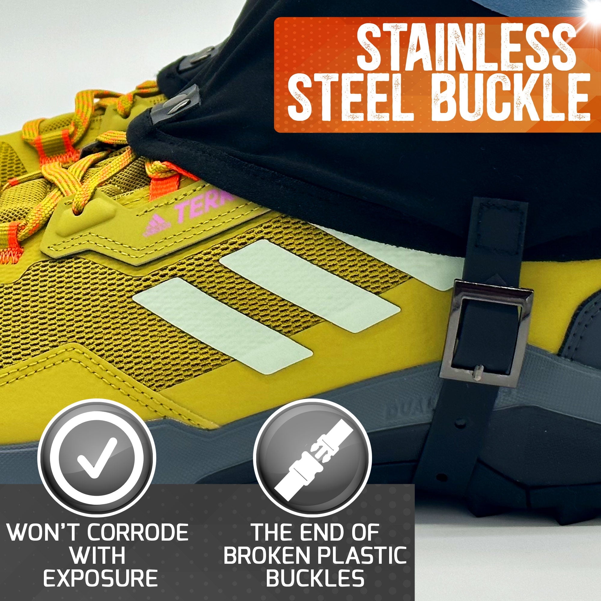 Pike Trail Low Cut Running Thru-Hiker Gaiters - OVERLANDERS Outfitter