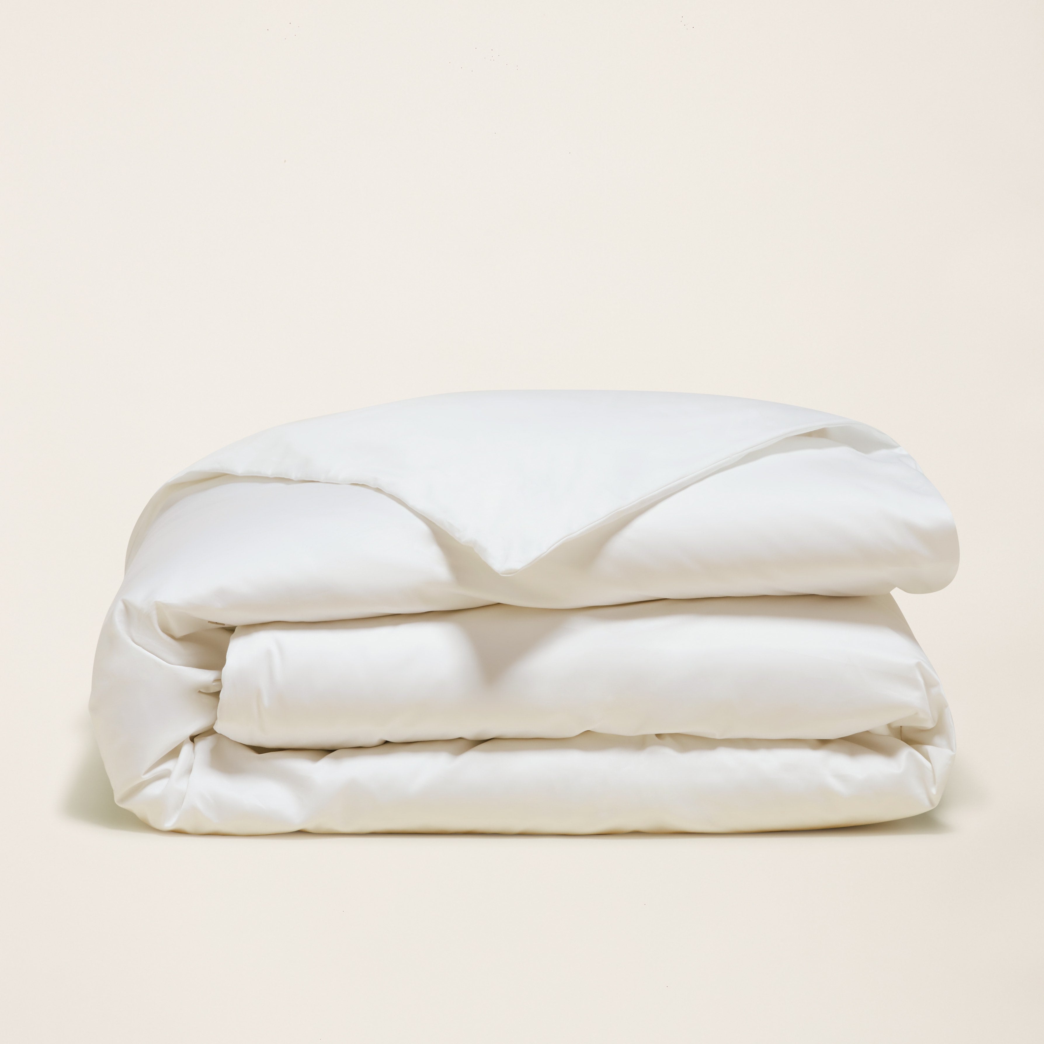 Elegant Luxe Australian Sateen Duvet Cover by Italic, showcasing smooth, silky fabric and a stylish bed setting.
