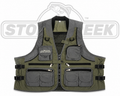 Stone Creek Outfitters deluxe fishing vest with multiple pockets, adjustable straps, and lightweight design for outdoor anglers.