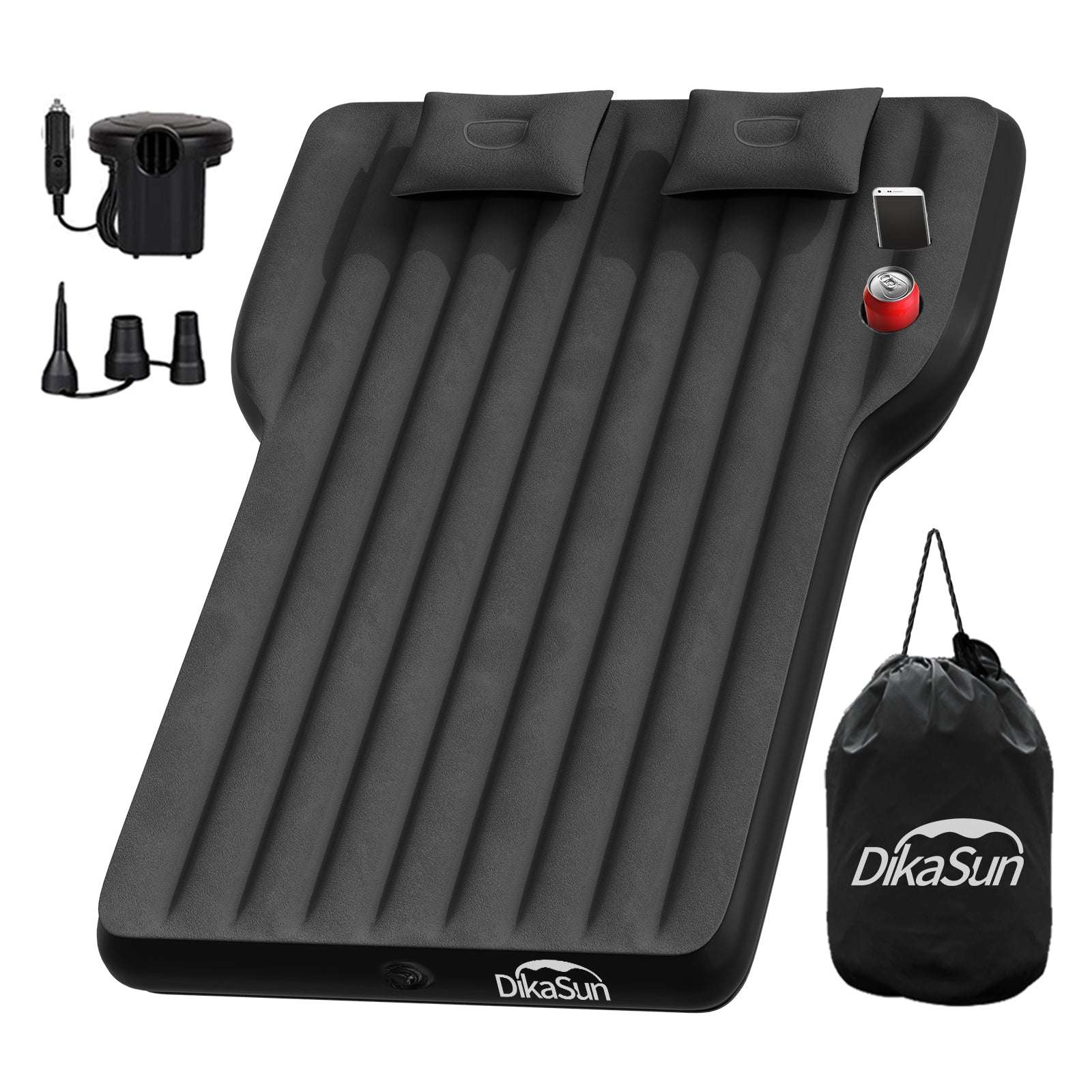 Tesla Model Y Mattress: Inflatable Camping Bed Air Mattress for Model Y, Thickened Travel SUV Sleeping Pad with Car Air Pump 2 Pillows - OVERLANDERS Outfitter