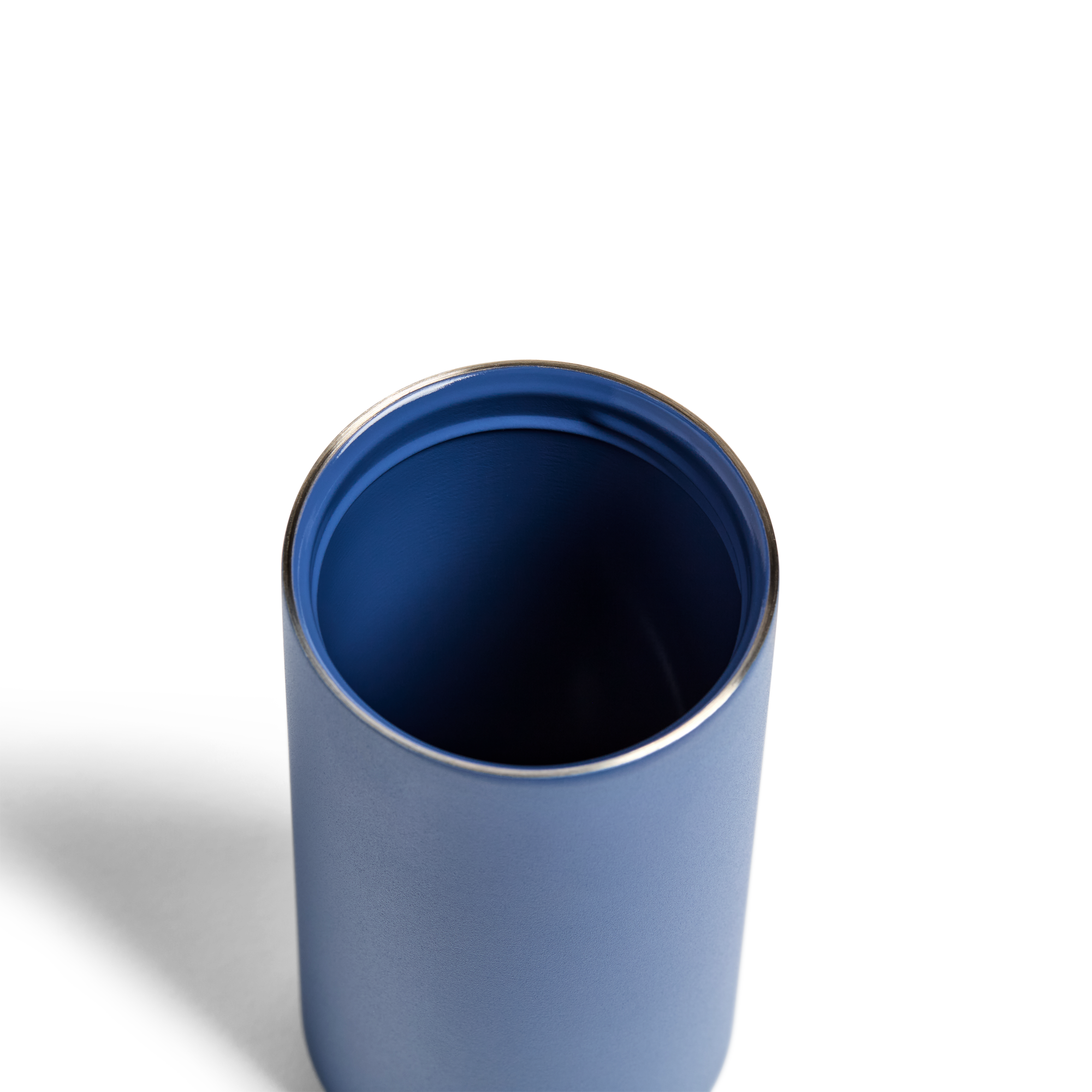 Created Co. 12oz Nomad Grip Tumbler in Pacific Blue, featuring a durable design with textured grip and stainless steel construction.