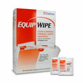 Alpenglow Equip Wipe, a first aid supply, featuring a foil packaging for effective wound cleaning and sanitization.