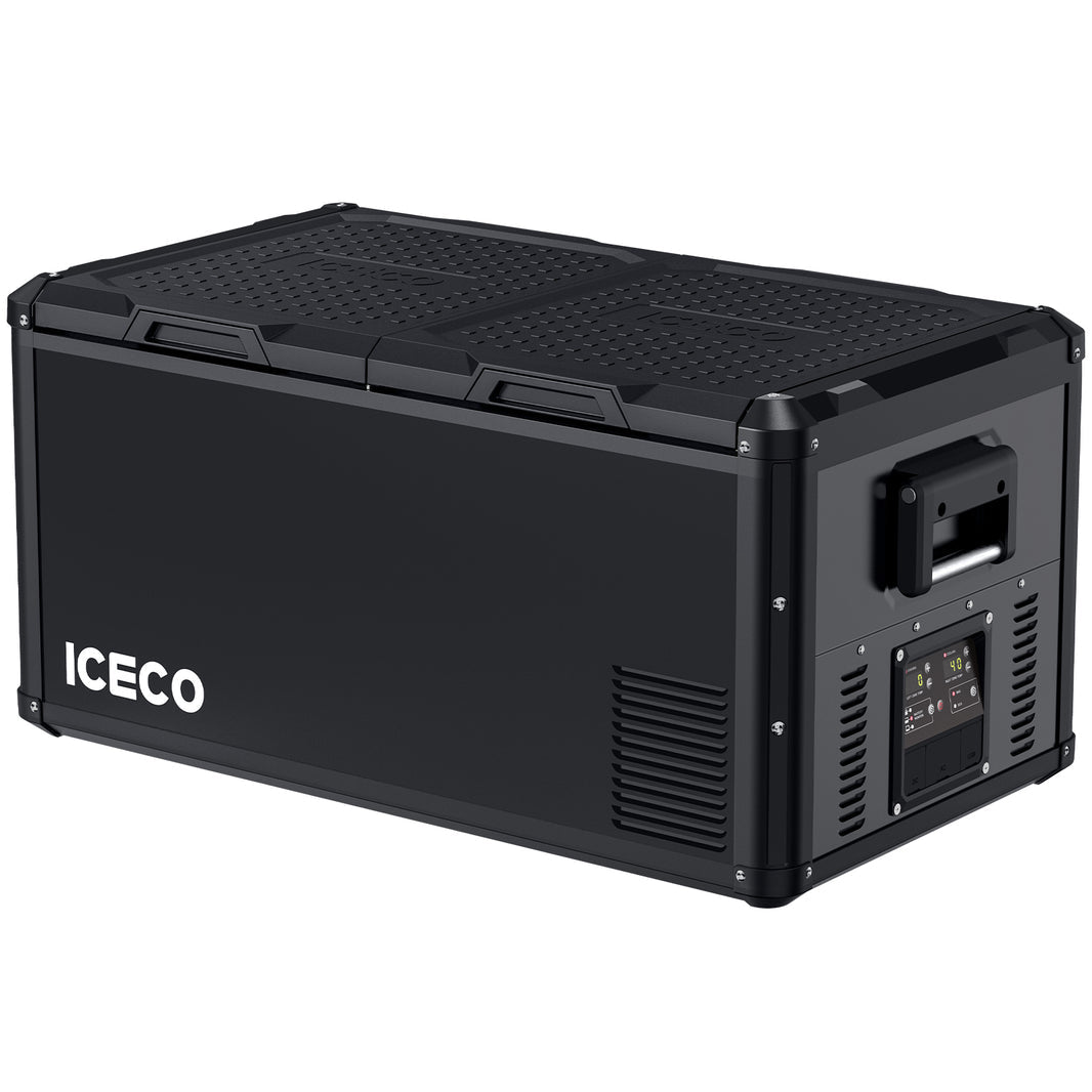 VL90ProD Dual Zone RV 12 volt Fridge Plug in Cooler | ICECO | 90 LT - We The Collective