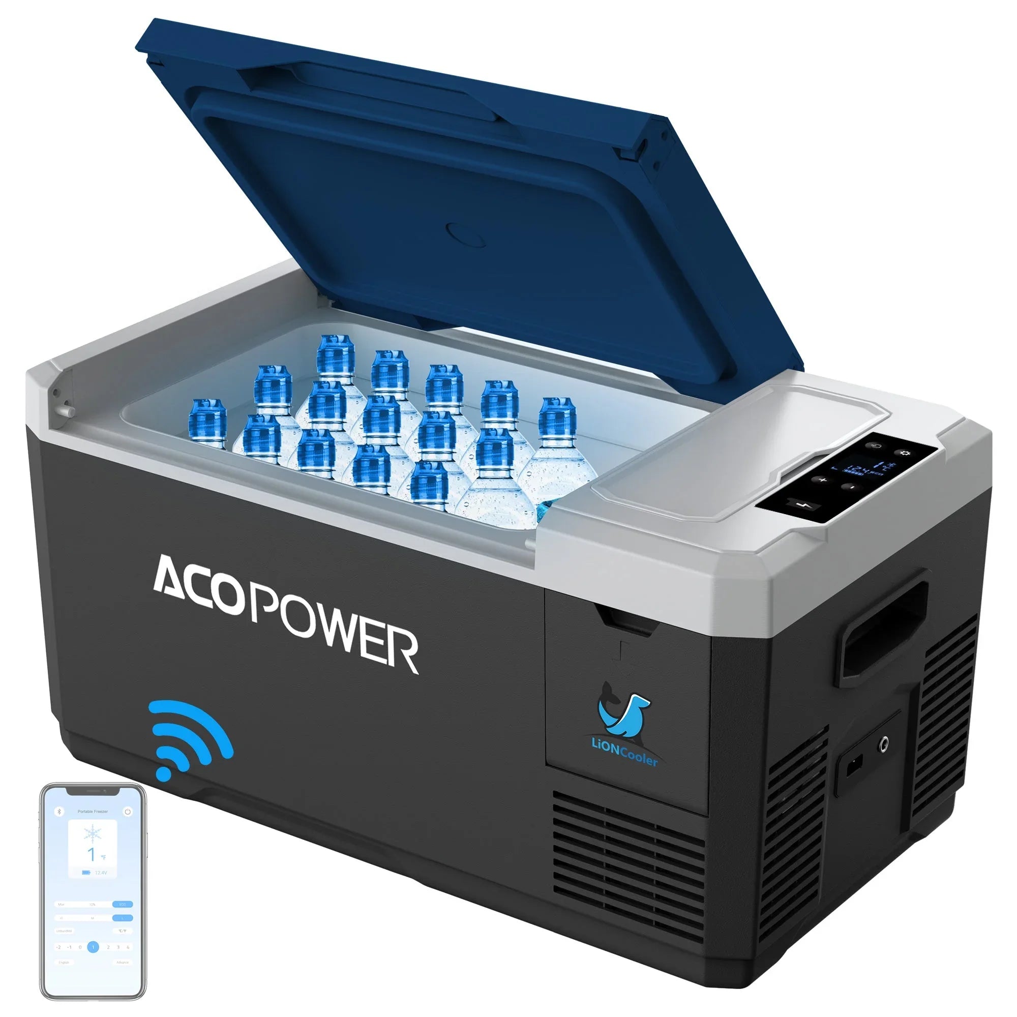 ACOPOWER LiONCooler Mini Solar Powered Car Fridge Freezer – 19 Quarts - We The Collective