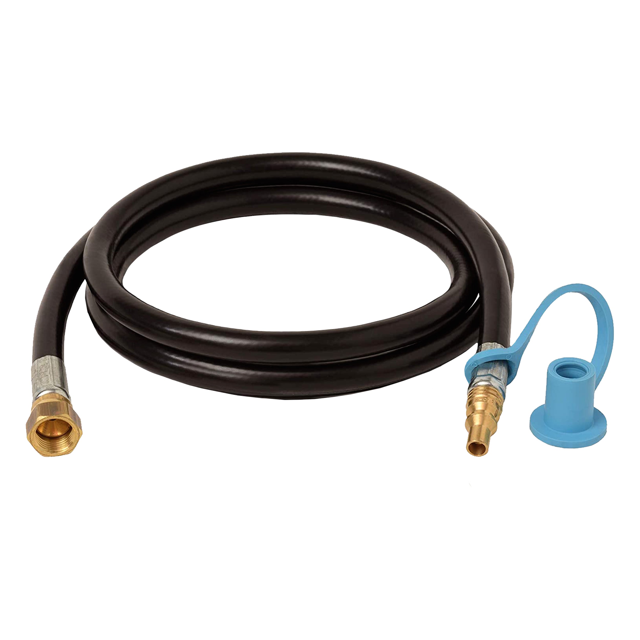 Flame King RV, Van, Trailer Low Pressure Quick Connect 48 Inch, 3/8 Inch ID Female SAE Gas Flare Fitting - We The Collective