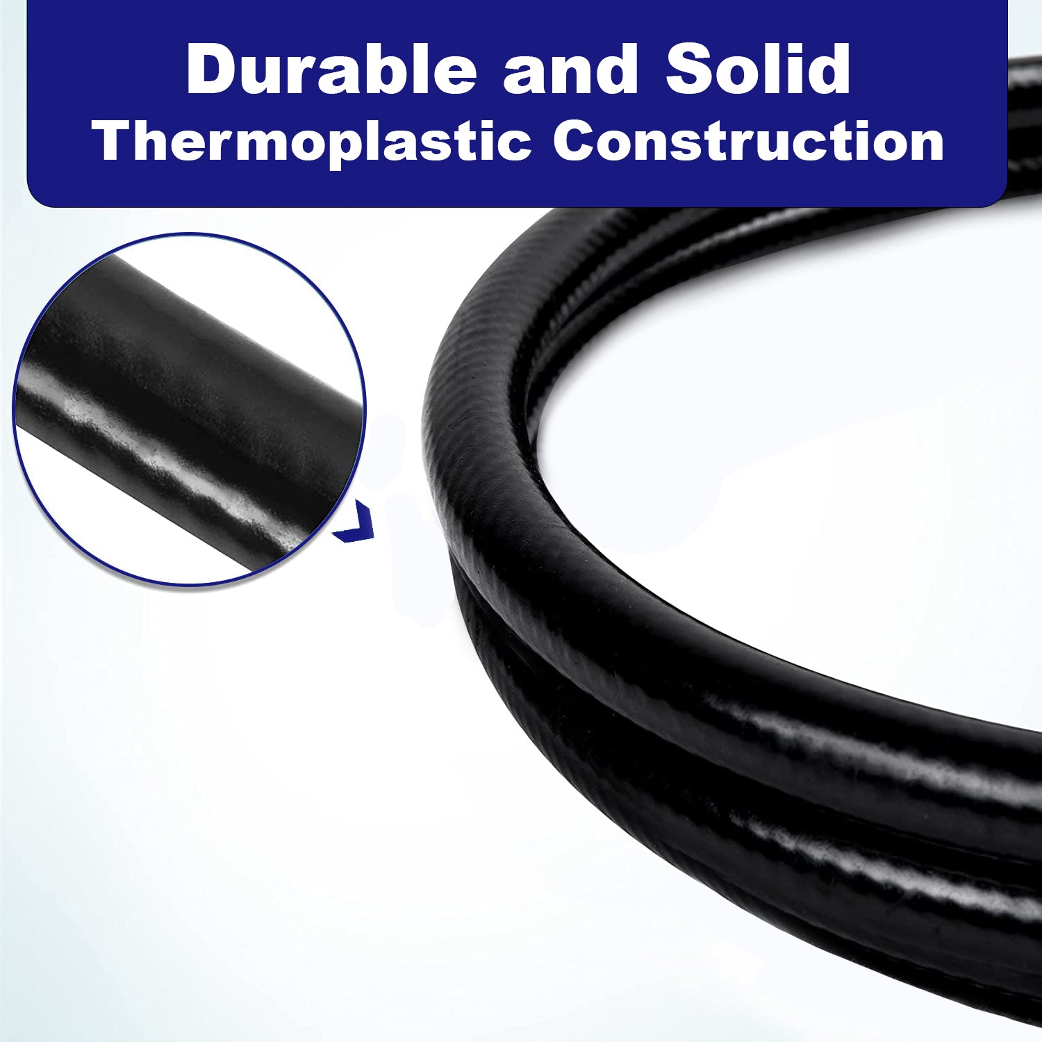 Flame King RV, Van, Trailer Low Pressure Quick Connect 48 Inch, 3/8 Inch ID Female SAE Gas Flare Fitting