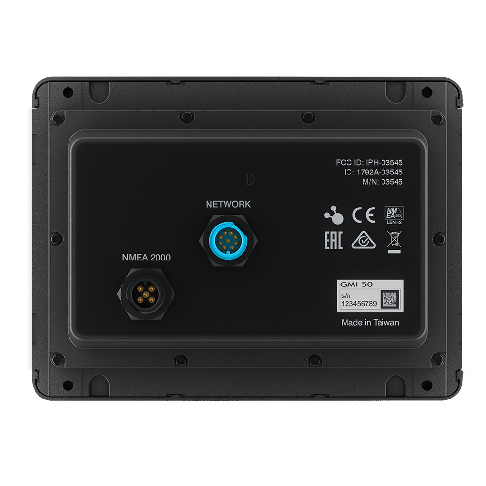 Garmin TD 50 touchscreen display instrument with digital controls, designed for marine or industrial use.