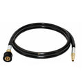 Flame King RV, Van, Trailer, Dual Quick Connect Hose, LP Gas Only, 72 Inch, 1/4 Inch