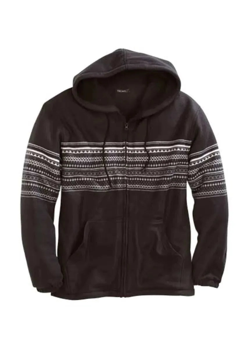 Tin Haul Aztec Polar Print - Men's Hoodie Sweatshirt - OVERLANDERS Outfitter