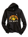 Tin Haul Night Sky Print (Black) - Women's Hoodie Sweatshirt - OVERLANDERS Outfitter